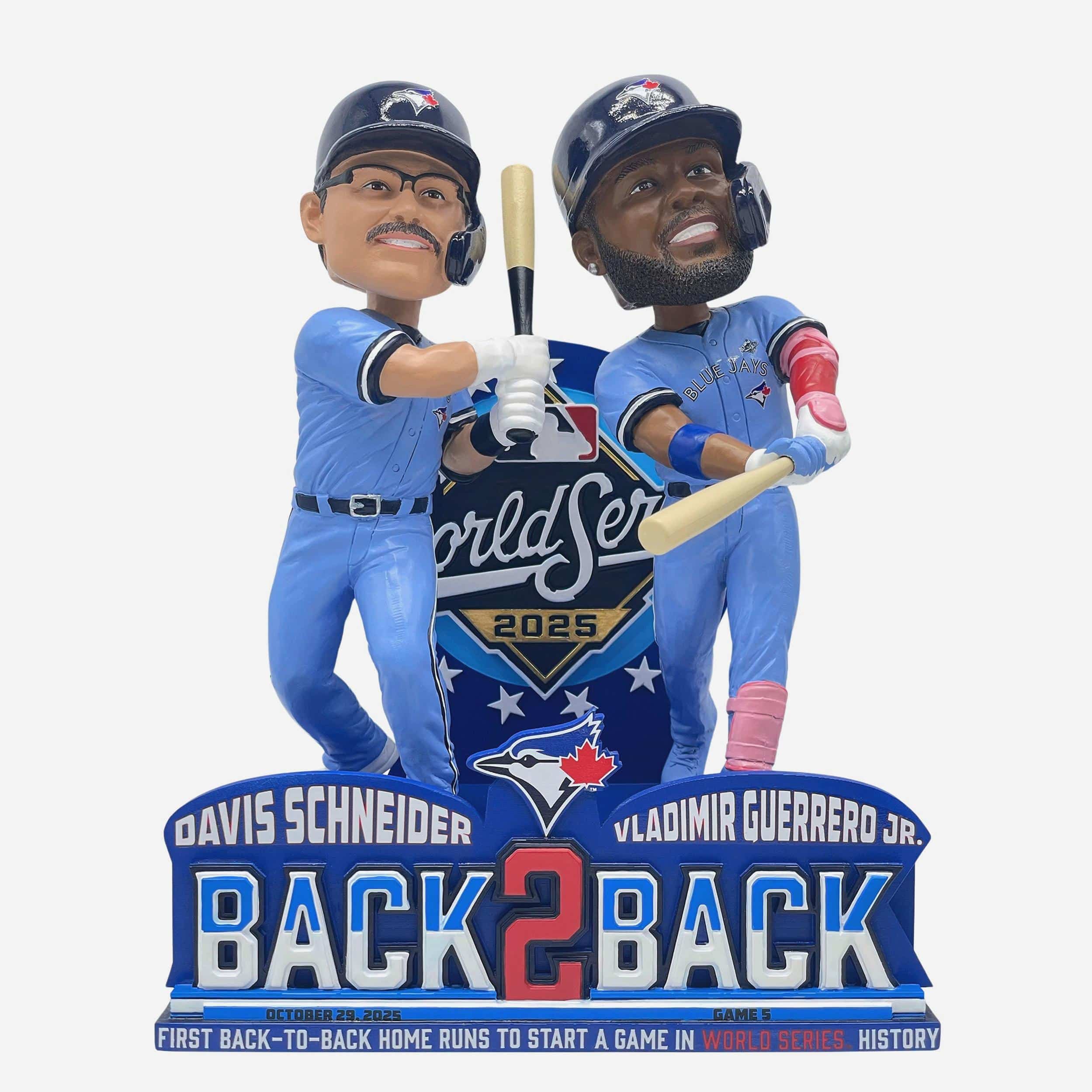 Davis Schneider & Vladimir Guerrero Jr Toronto Blue Jays World