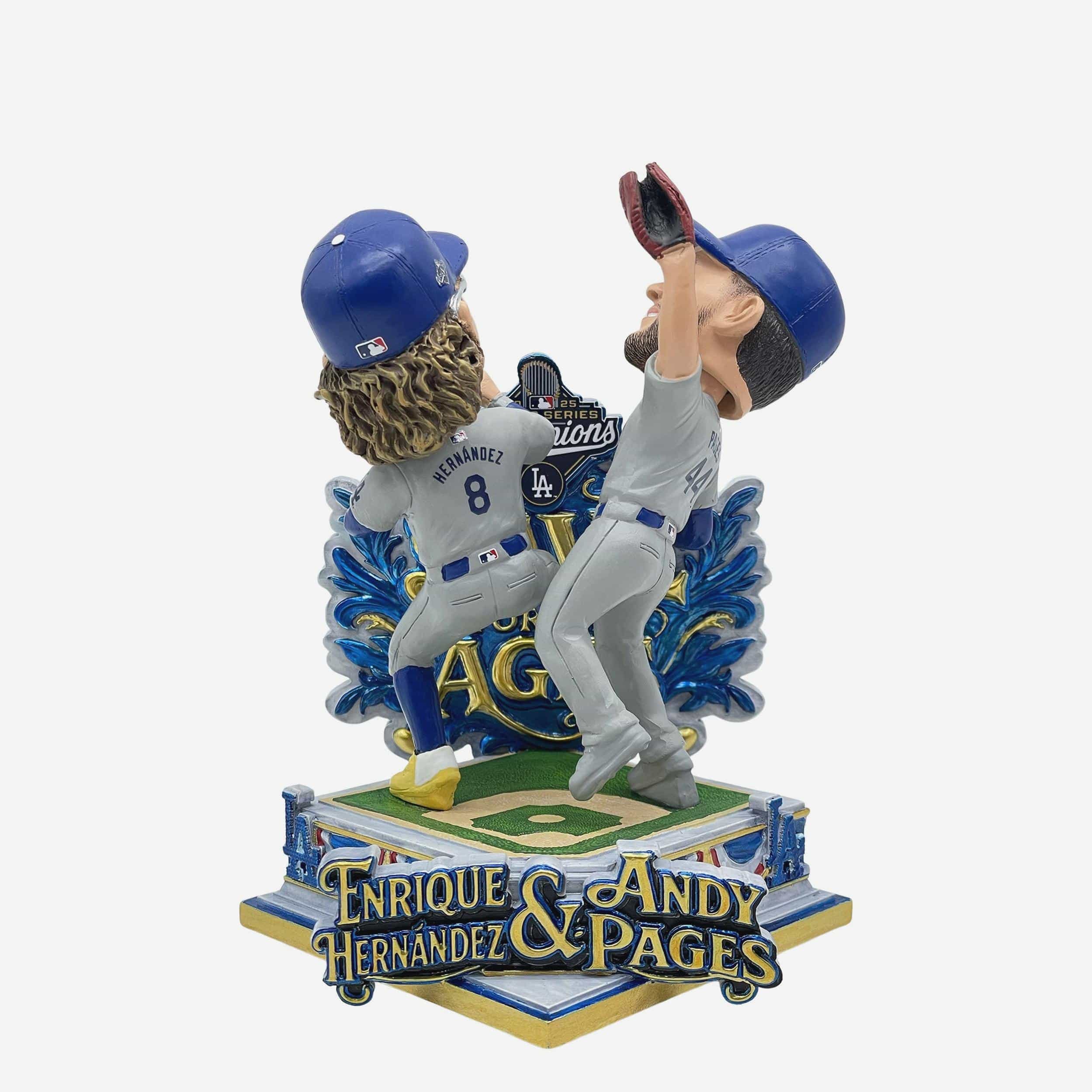 Andy Pages & Kike Hernandez Los Angeles Dodgers 2025 World Series