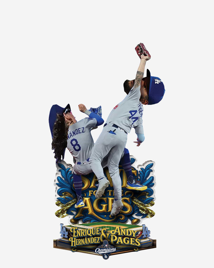 Andy Pages & Kike Hernandez Los Angeles Dodgers 2025 World