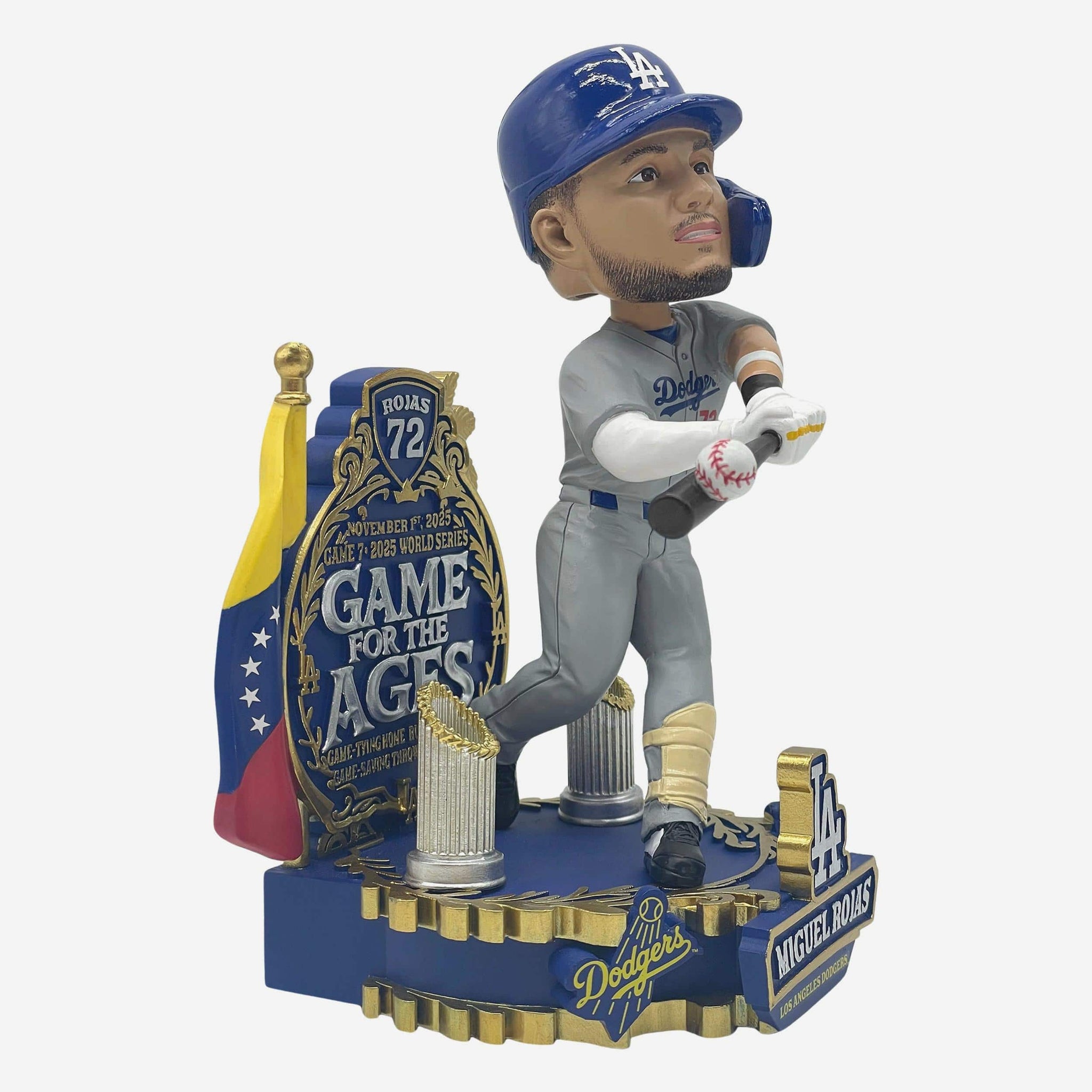 Miguel Rojas Los Angeles Dodgers 2025 World Series Historic Game 7