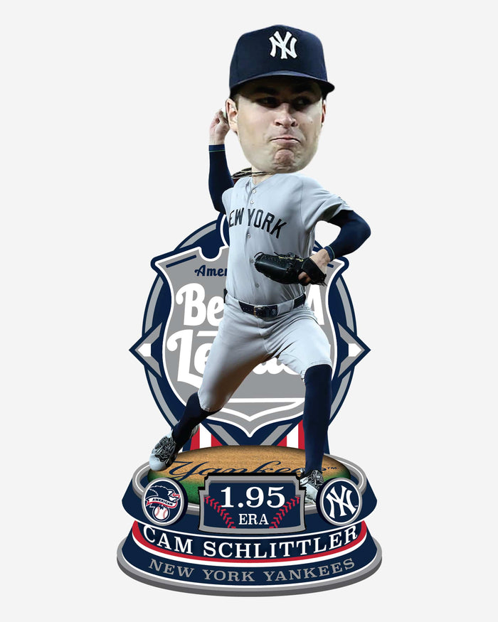 Cam Schlittler New York Yankees 2026 AL Best ERA Bobblehead