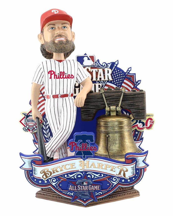 Bryce Harper Philadelphia Phillies 2026 MLB All Star Game Bell Bobblehead