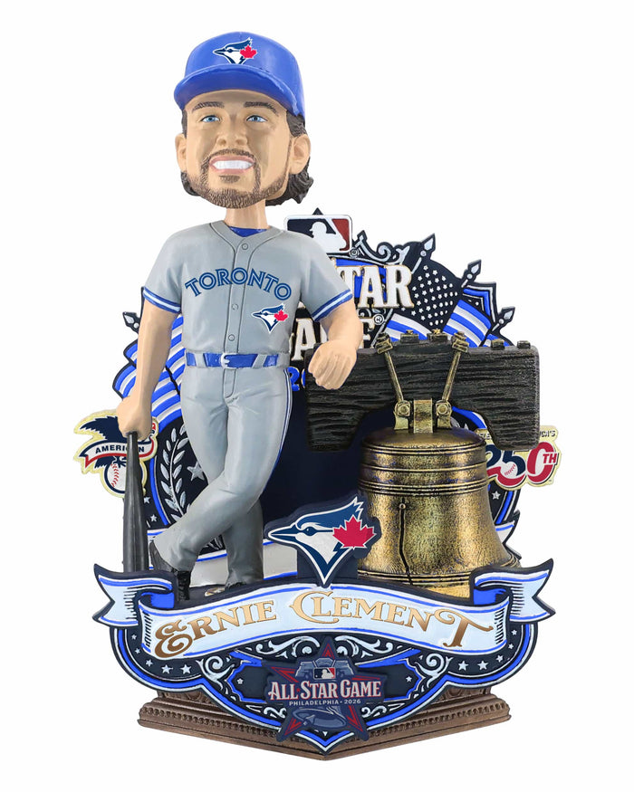 Ernie Clement Toronto Blue Jays 2026 MLB All Star Game Bell Bobblehead