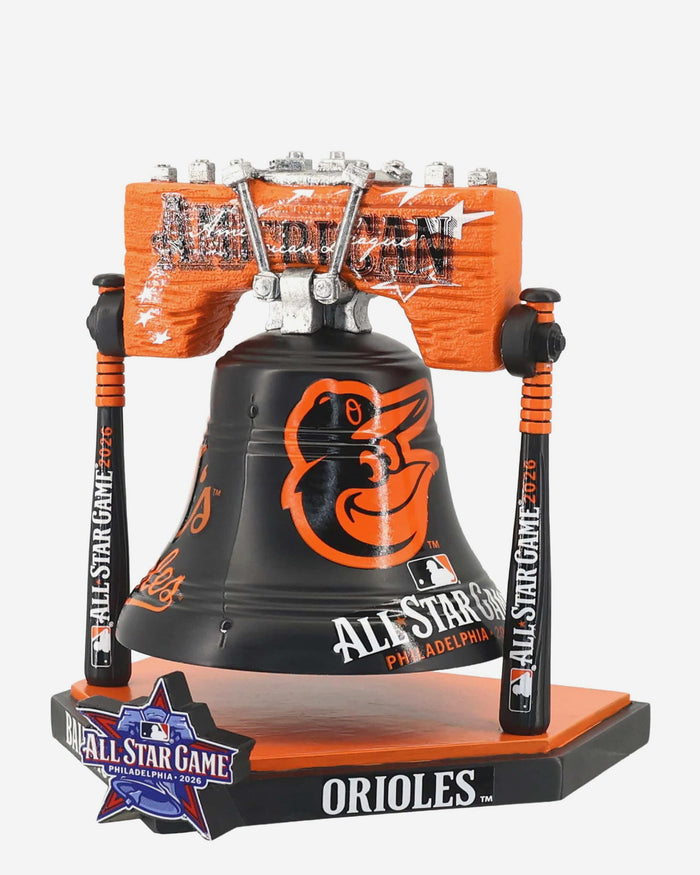 Baltimore Orioles 2026 MLB All Star Liberty Bell Figurine FOCO - FOCO.com