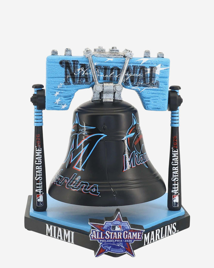 Miami Marlins 2026 MLB All Star Liberty Bell Figurine FOCO - FOCO.com