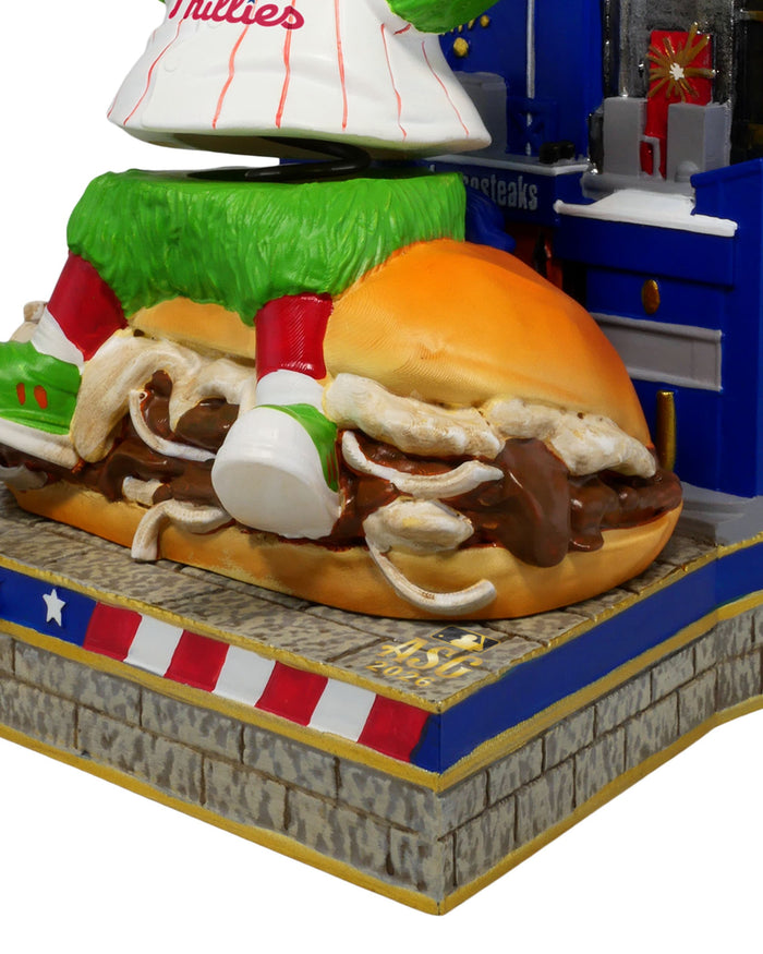 Phillie Phanatic Philadelphia Phillies 2026 MLB All Star Phanatic on Parade Cheesesteak Mascot Bobblehead FOCO - FOCO.com