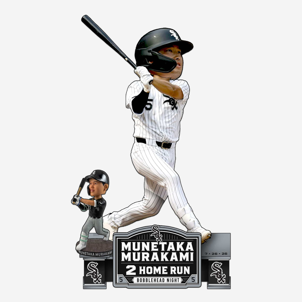 Munetaka Murakami Chicago White Sox 2 Home Run Game Bobblehead Day Bobblehead FOCO - FOCO.com