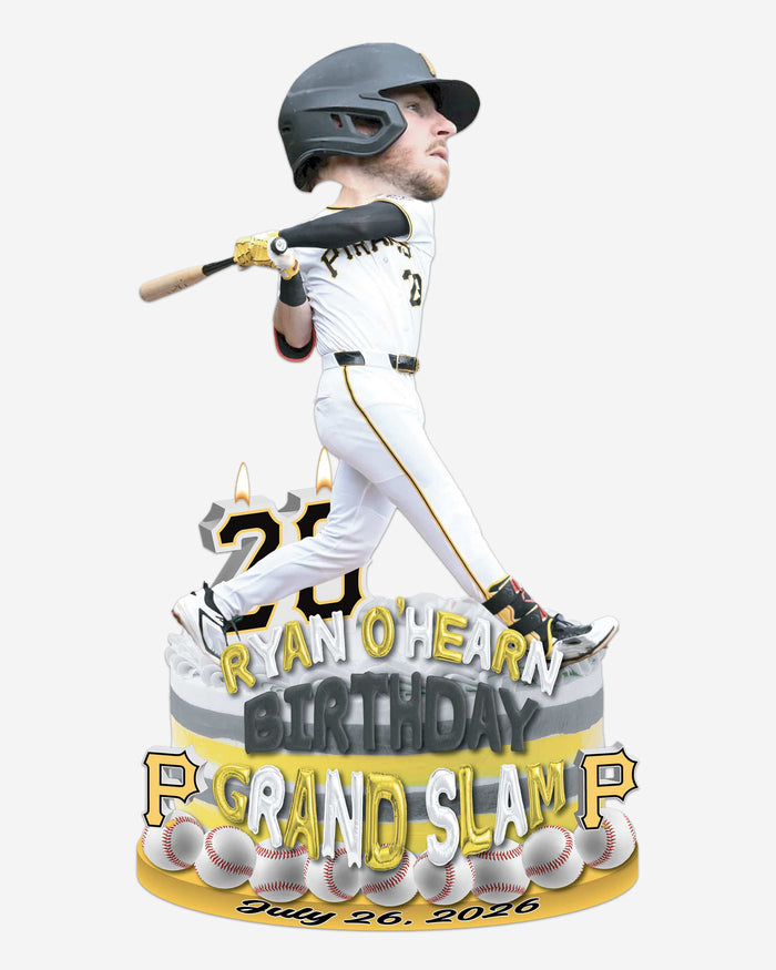 Ryan O'Hearn Pittsburgh Pirates Grand Slam Birthday Bobblehead
