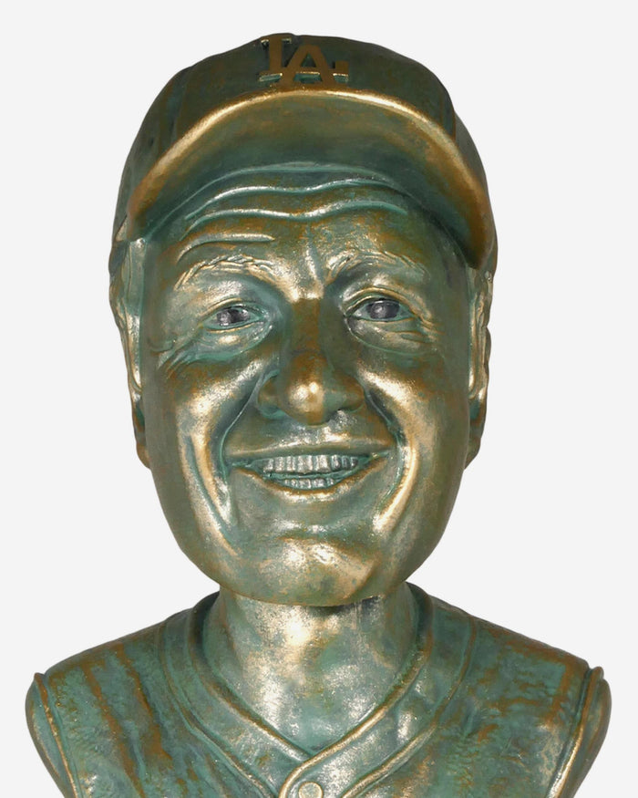 Tommy Lasorda Los Angeles Dodgers Bronze Patina Bust Bobblehead FOCO - FOCO.com