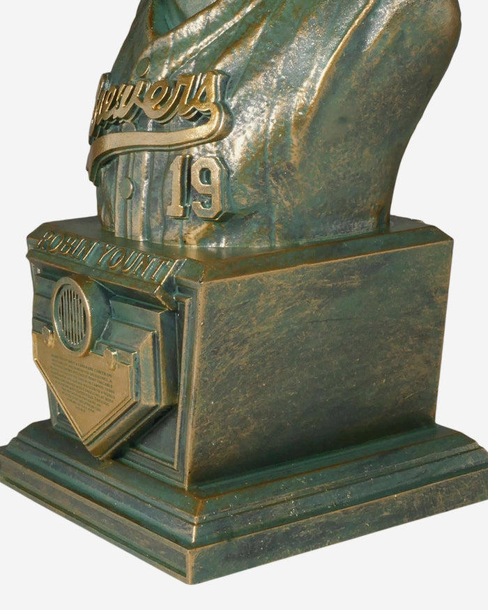 Robin Yount Milwaukee Brewers Bronze Patina Bust Bobblehead FOCO - FOCO.com
