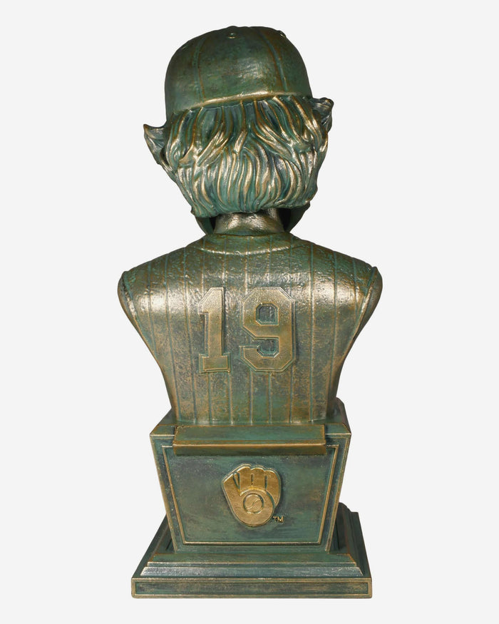 Robin Yount Milwaukee Brewers Bronze Patina Bust Bobblehead FOCO - FOCO.com