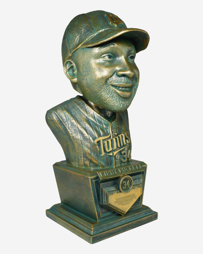 Kirby Puckett Minnesota Twins Bronze Patina Bust Bobblehead FOCO - FOCO.com