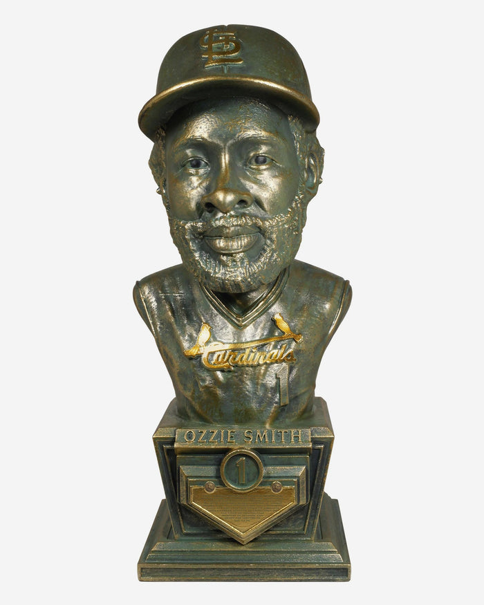 Ozzie Smith St Louis Cardinals Bronze Patina Bust Bobblehead FOCO - FOCO.com