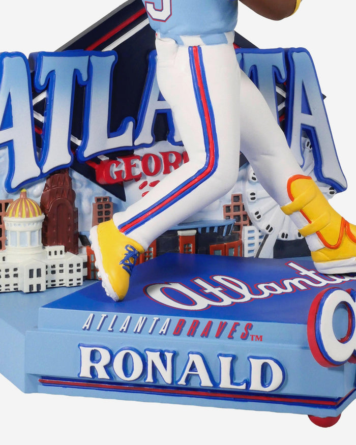 Ronald Acuna Jr Atlanta Braves 2026 City Connect Jersey Bobblehead FOCO - FOCO.com