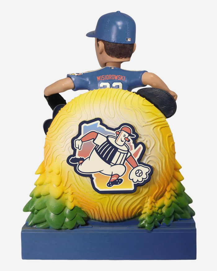 Jacob Misiorowski Milwaukee Brewers 2026 City Connect Jersey Bobblehead FOCO - FOCO.com