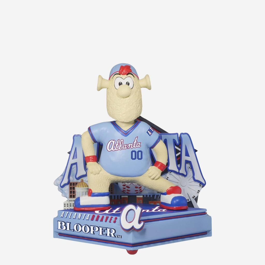 Blooper Atlanta Braves 2026 City Connect Jersey Mascot Bobblehead FOCO - FOCO.com