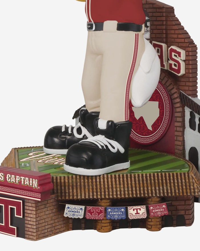 Rangers Captain Texas Rangers 2026 City Connect Jersey Mascot Bobblehead FOCO - FOCO.com