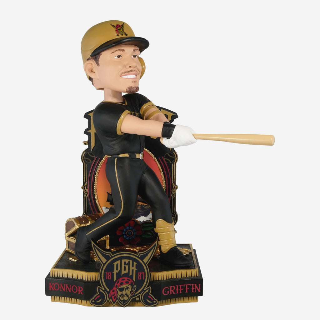 Konnor Griffin Pittsburgh Pirates 2026 City Connect Jersey Bobblehead FOCO - FOCO.com