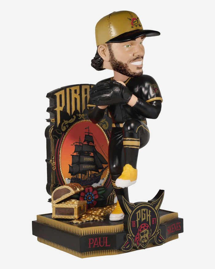 Paul Skenes Pittsburgh Pirates 2026 City Connect Jersey Bobblehead FOCO - FOCO.com