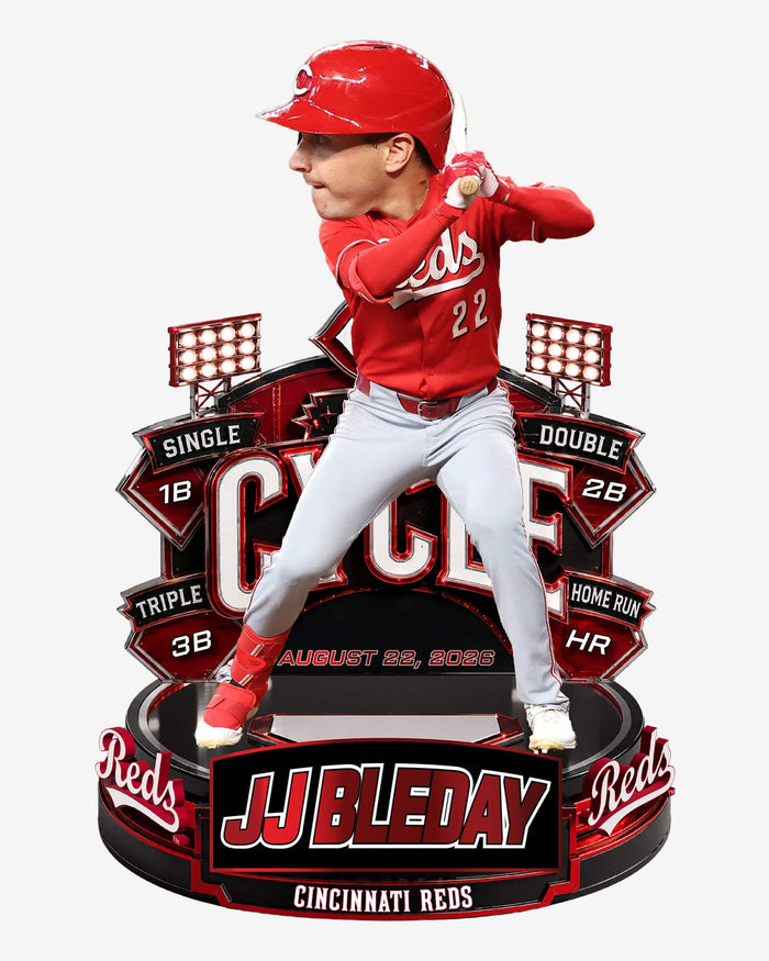 JJ Bleday Cincinnati Reds Cycle Bobblehead