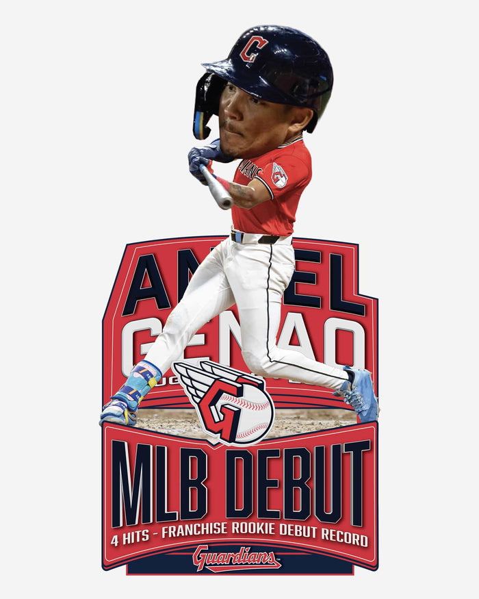Angel Genao Cleveland Guardians MLB Debut Bobblehead