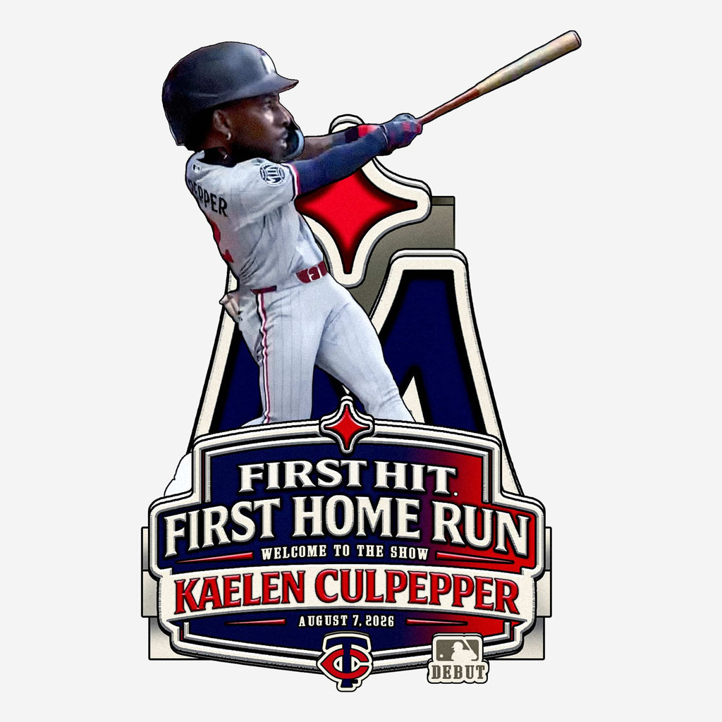 Kaelen Culpepper Minnesota Twins MLB Debut First Home Run Bobblehead FOCO - FOCO.com