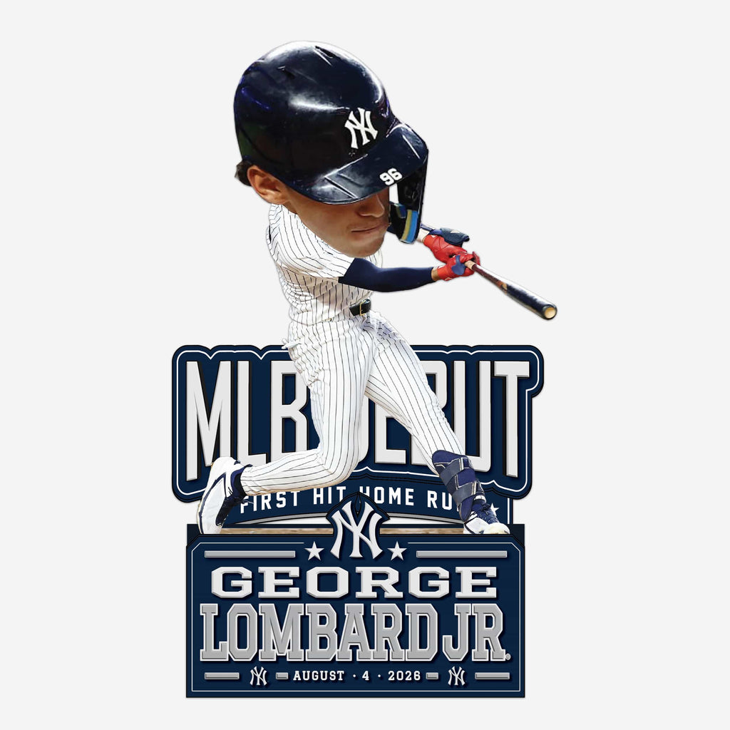 George Lombard Jr New York Yankees MLB Debut First Home Run Bobblehead FOCO - FOCO.com