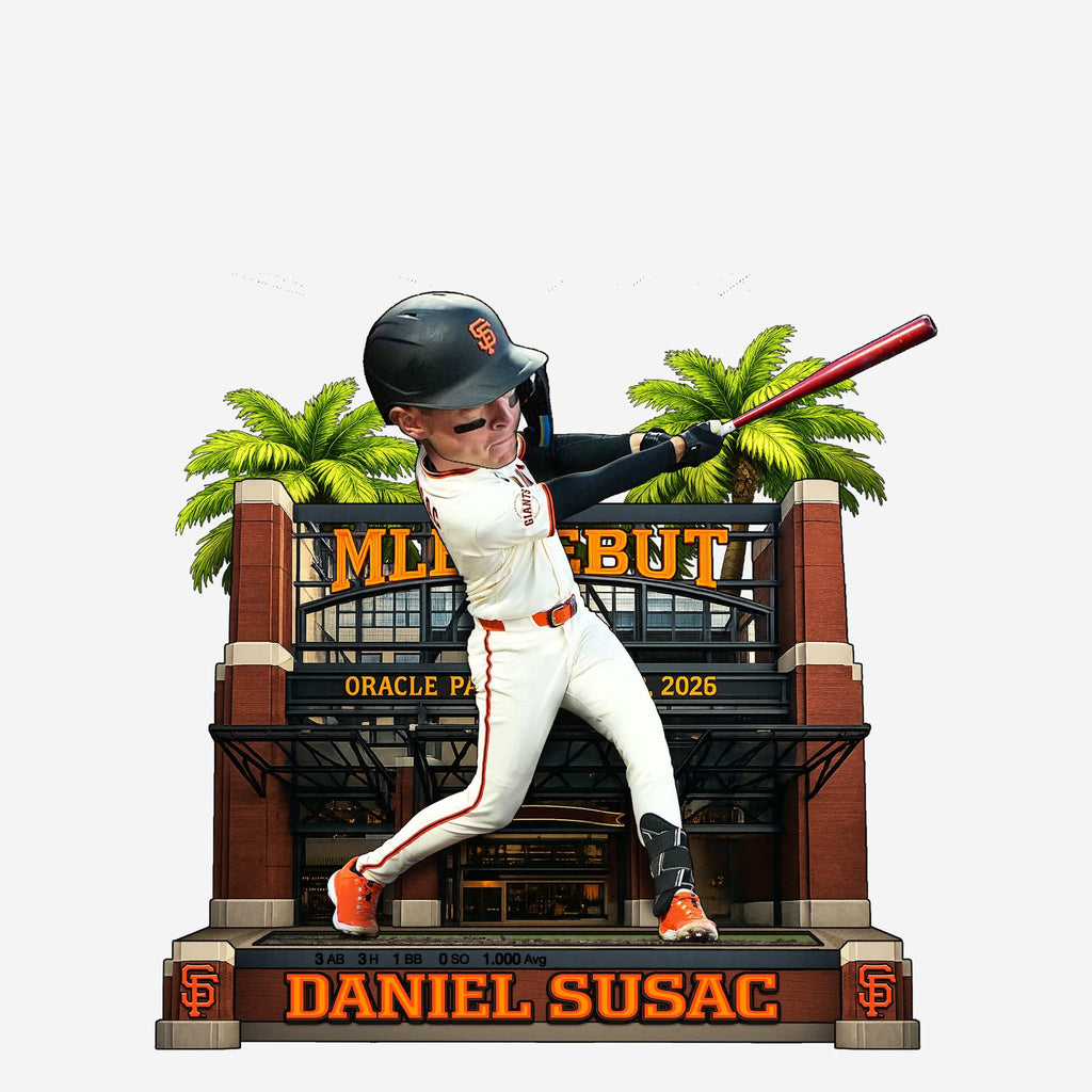 Daniel Susac San Francisco Giants MLB Debut Gamebreaker Bobblehead FOCO - FOCO.com