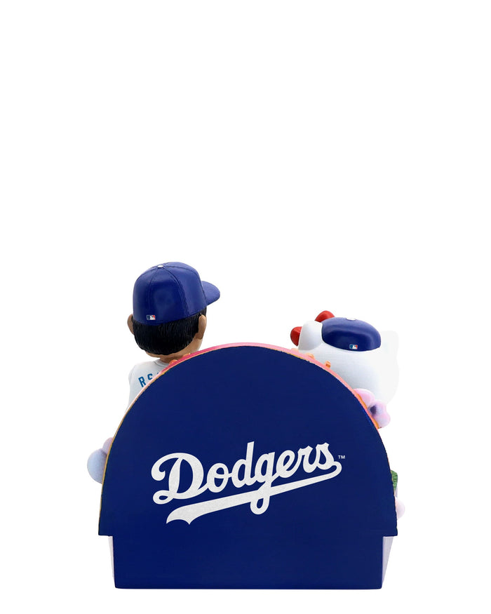 Roki Sasaki & Hello Kitty® Los Angeles Dodgers Dual Mini Bobblehead Scene FOCO - FOCO.com