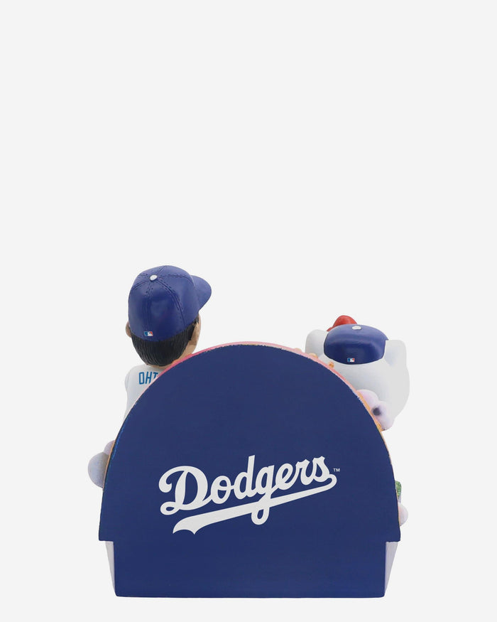 Shohei Ohtani & Hello Kitty® Los Angeles Dodgers Dual Mini Bobblehead Scene FOCO - FOCO.com