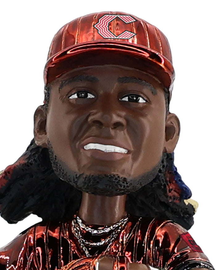 Elly De La Cruz Cincinnati Reds 2026 City Connect Electroplated Bobblehead