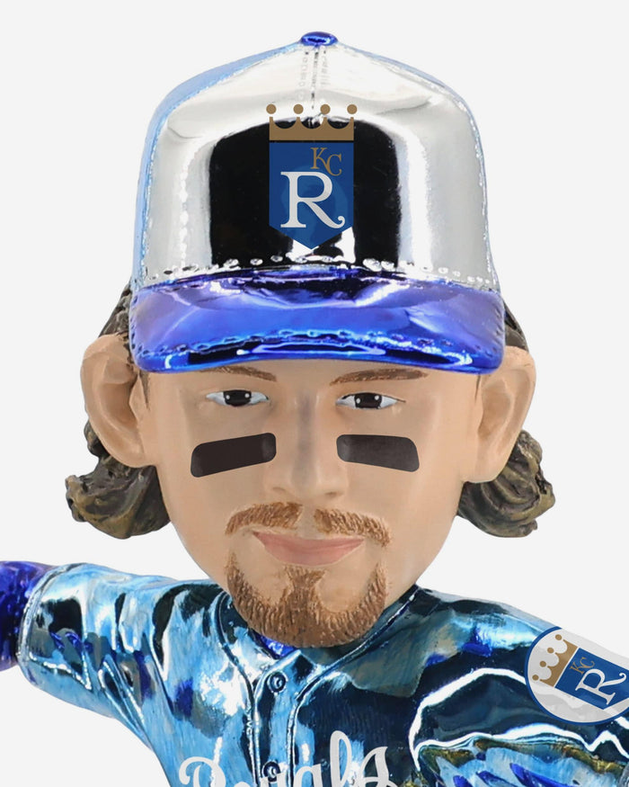Bobby Witt Jr Kansas City Royals Powder Blue Electroplated Edition Bobblehead FOCO - FOCO.com