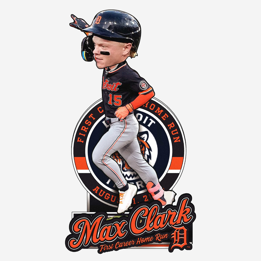 Max Clark Detroit Tigers First Home Run Bobblehead FOCO - FOCO.com