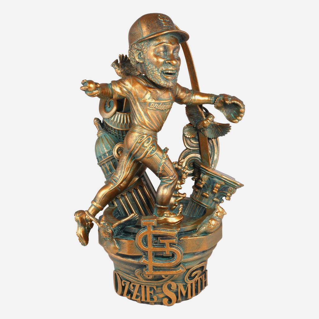 Ozzie Smith St Louis Cardinals Bronze Legacy Bobblehead FOCO - FOCO.com