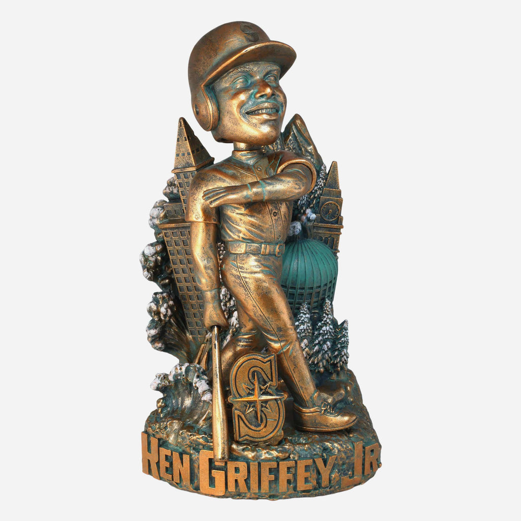 Ken Griffey Jr Seattle Mariners Bronze Legacy Bobblehead FOCO - FOCO.com