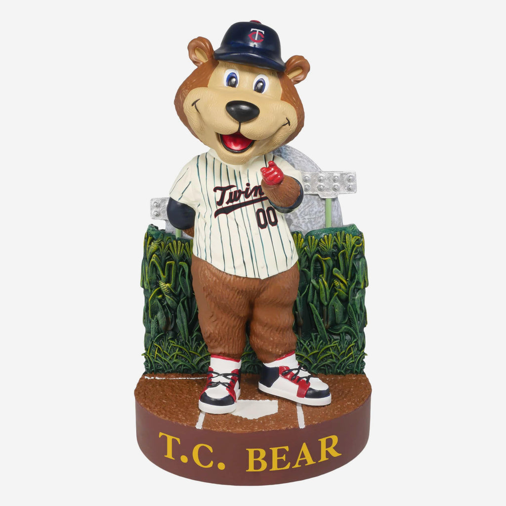 TC Bear Minnesota Twins 2026 Dyersville Cornfield Mascot Bobblehead