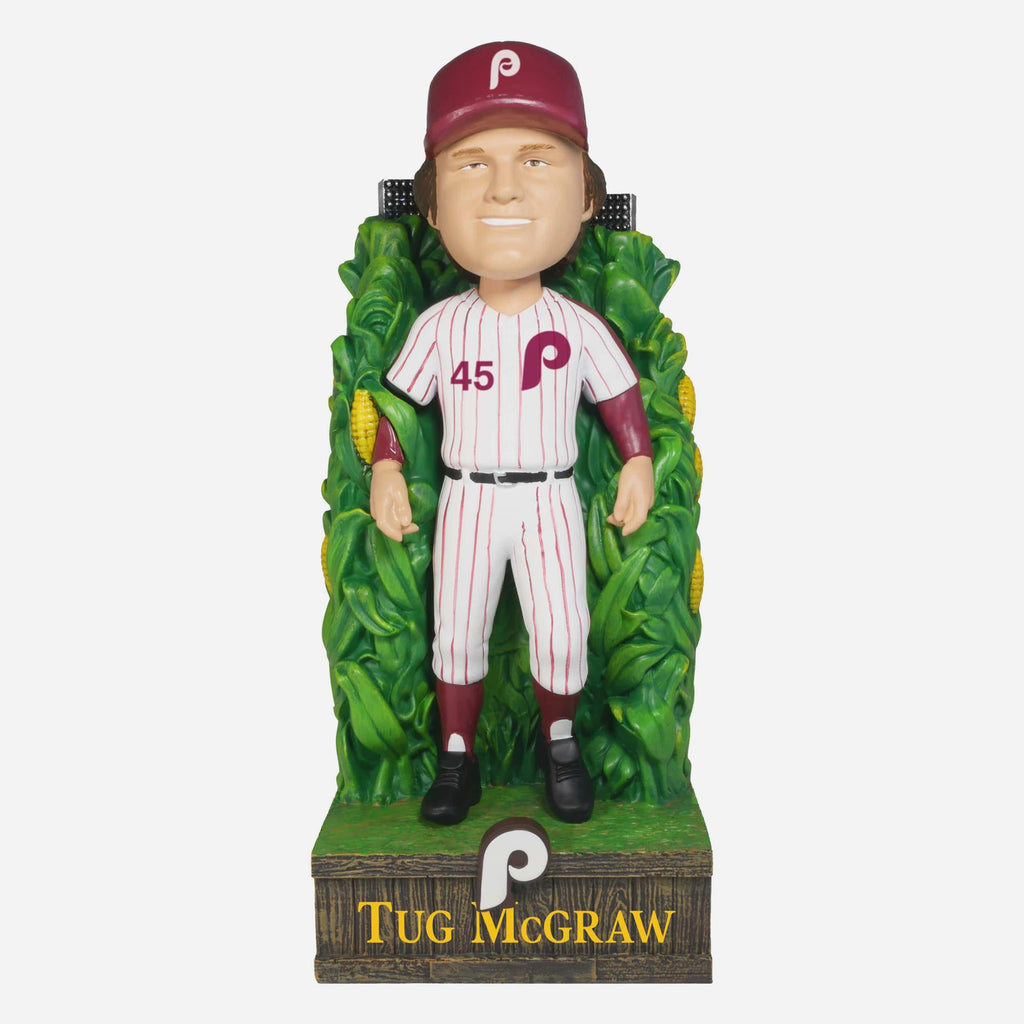 Tug McGraw Philadelphia Phillies 2026 Dyersville Retired Player Cornfield Bobblehead FOCO - FOCO.com