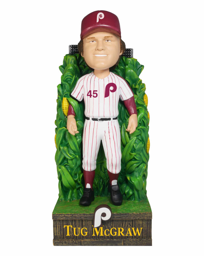 Tug McGraw Philadelphia Phillies 2026 Dyersville Retired Player Cornfield Bobblehead