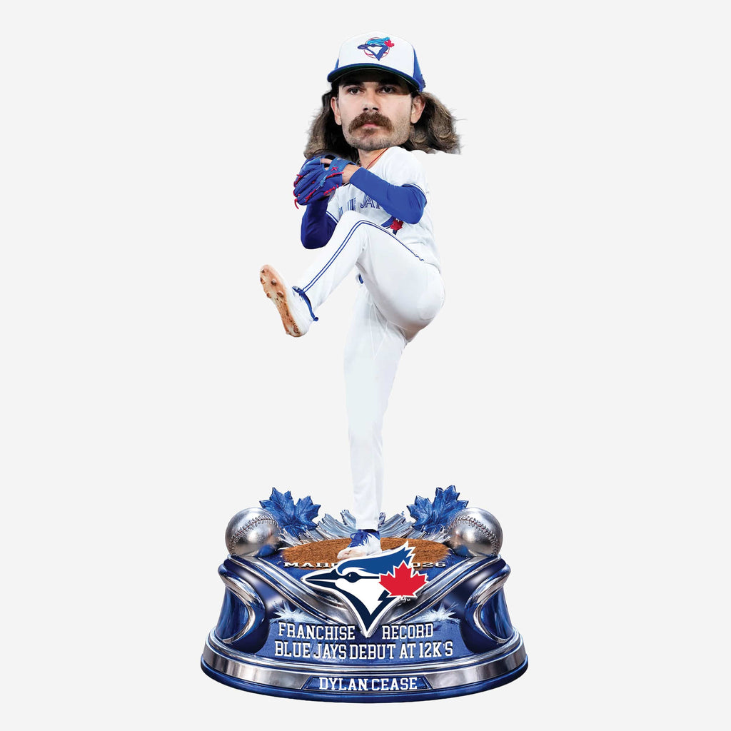 Dylan Cease Toronto Blue Jays Franchise Strikeout Record Bobblehead FOCO - FOCO.com