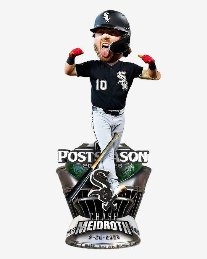 Chase Meidroth Chicago White Sox 2026 Wild Card Gamebreaker Bobblehead FOCO - FOCO.com