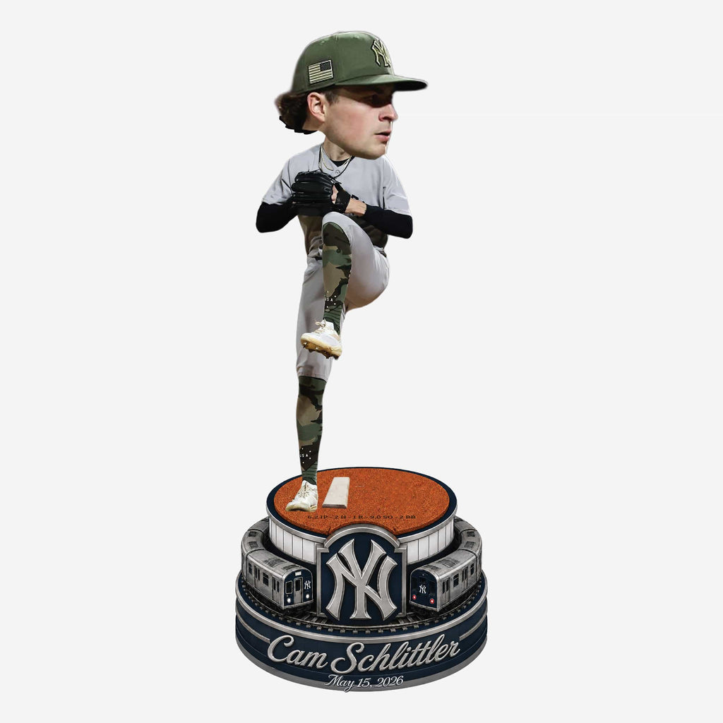Cam Schlittler New York Yankees Gamebreaker Bobblehead FOCO - FOCO.com