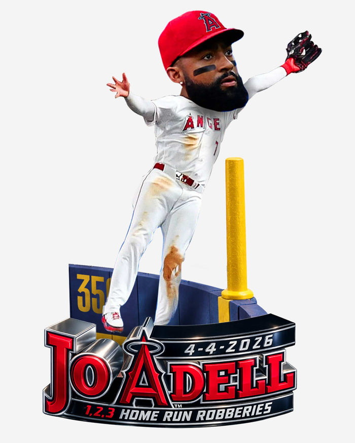 Jo Adell Los Angeles Angels Home Run Robbery Bobblehead FOCO - FOCO.com