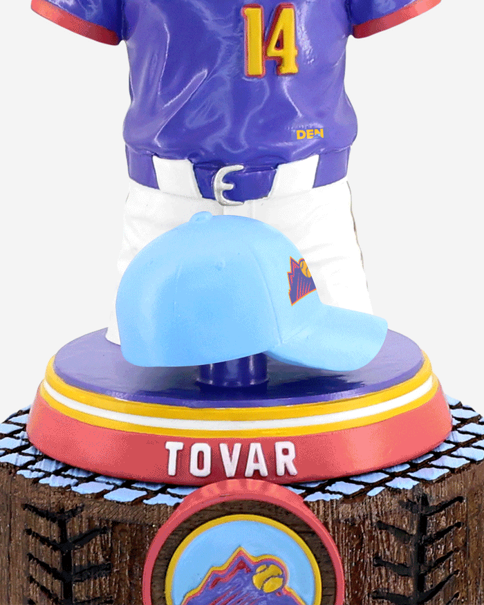 Ezequiel Tovar Colorado Rockies 2026 City Connect Jersey Bust FOCO - FOCO.com