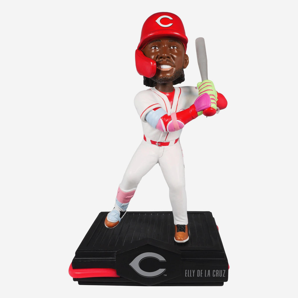 Elly De La Cruz Cincinnati Reds 2026 Light Up Bat Bobblehead FOCO - FOCO.com