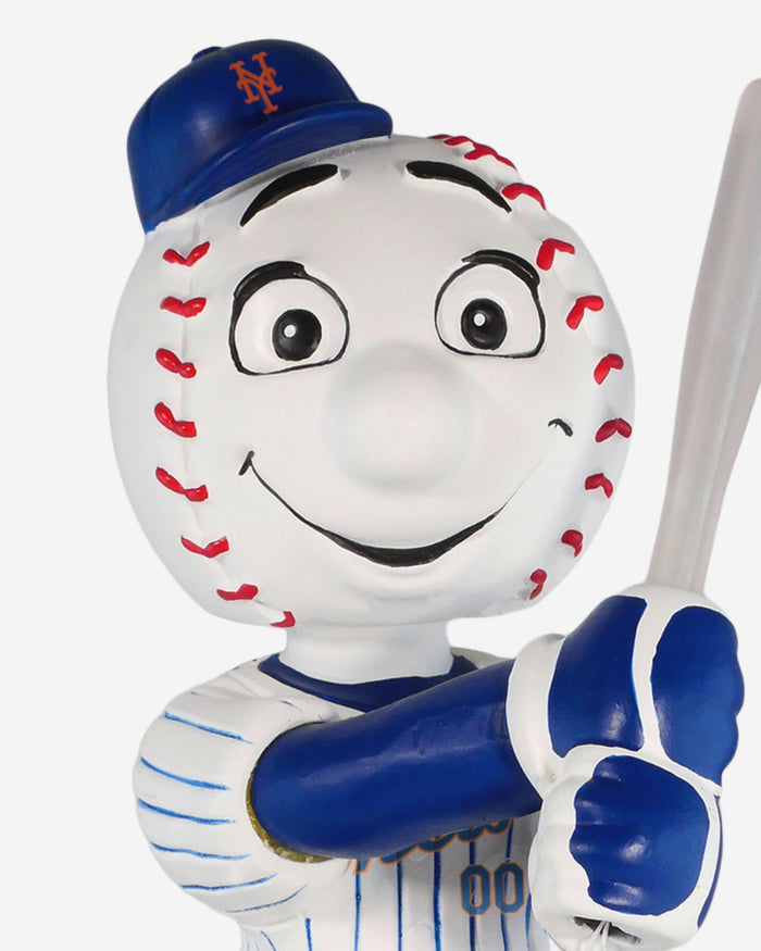 Mr Met New York Mets Light Up Bat Mascot Bobblehead FOCO - FOCO.com