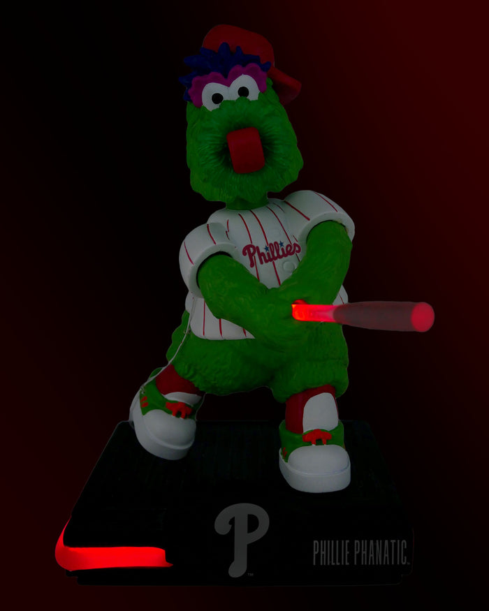 Phillie Phanatic Philadelphia Phillies 2026 Light Up Bat Mascot Bobblehead FOCO - FOCO.com
