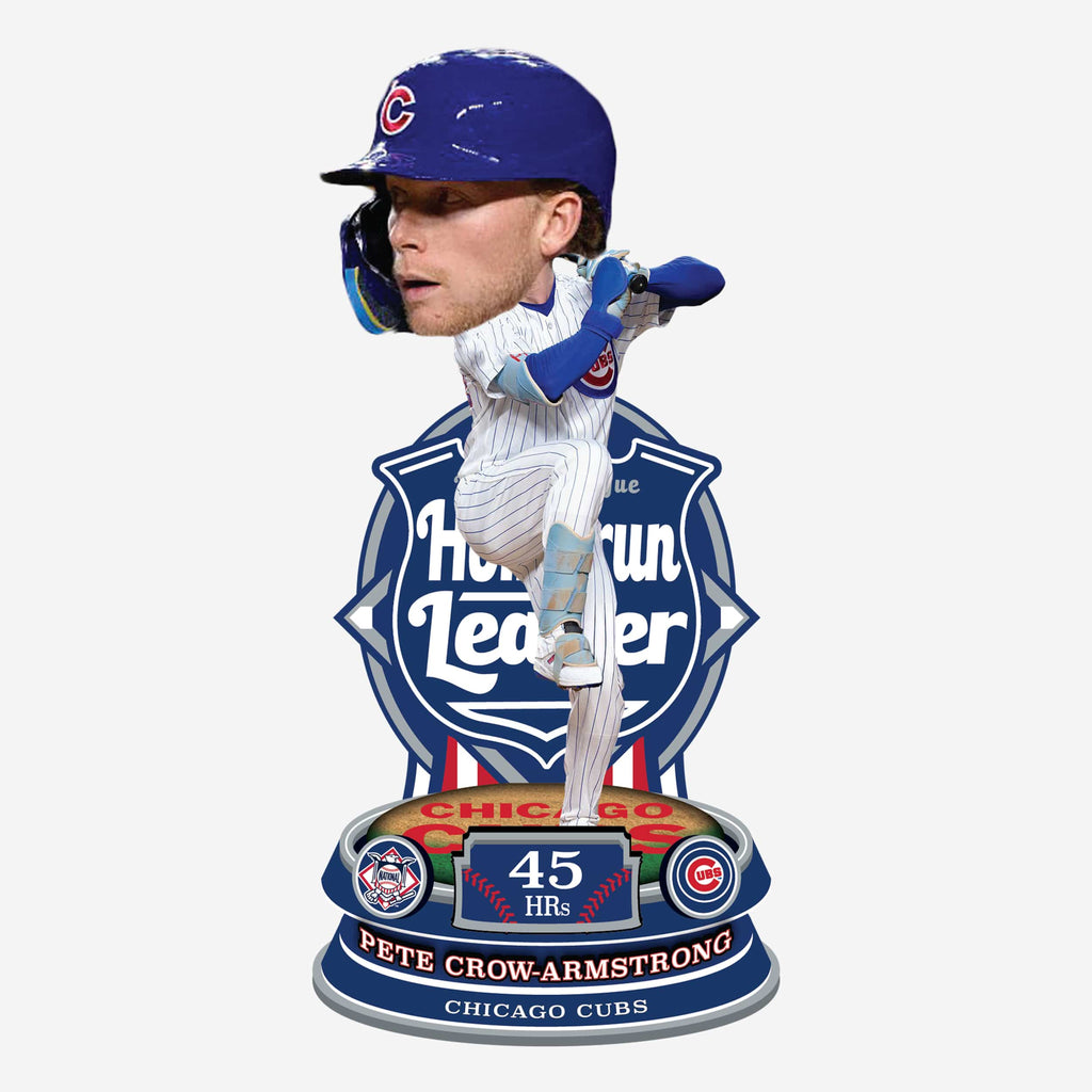 Pete Crow-Armstrong Chicago Cubs 2026 NL Home Run Bobblehead FOCO - FOCO.com