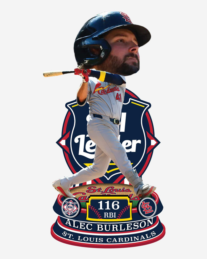 Alec Burleson St Louis Cardinals 2026 NL RBI Leader Bobblehead