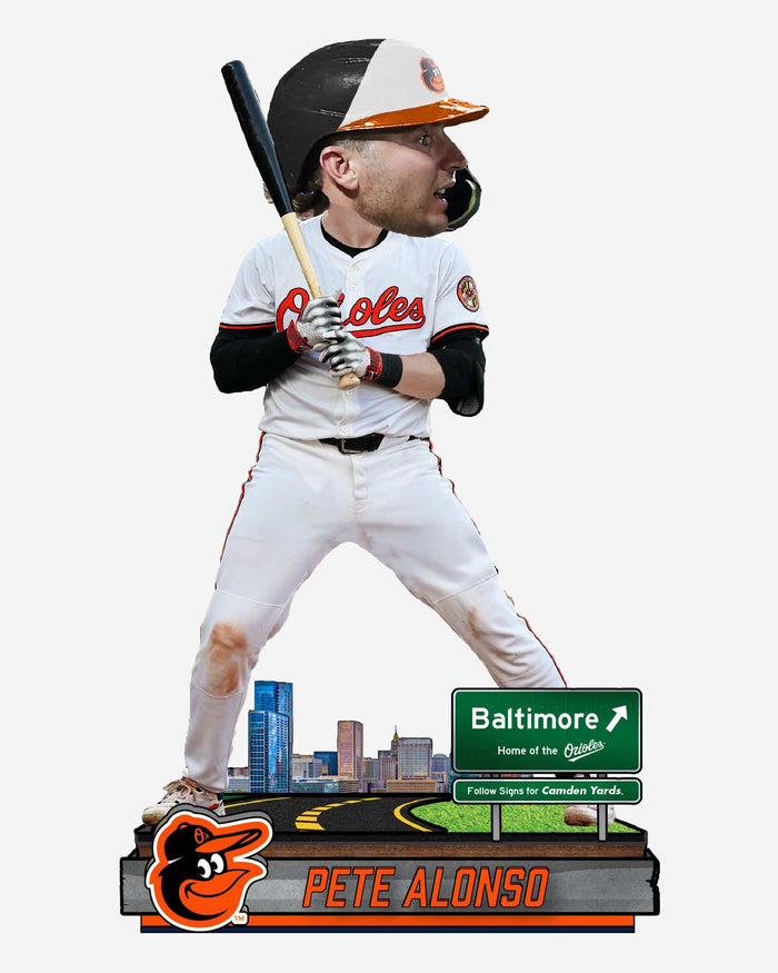 Pete Alonso Baltimore Orioles Next Stop Bobblehead FOCO - FOCO.com
