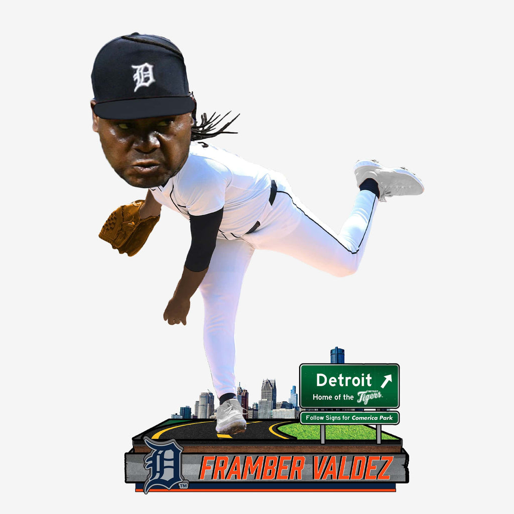 Framber Valdez Detroit Tigers Next Stop Bobblehead FOCO - FOCO.com
